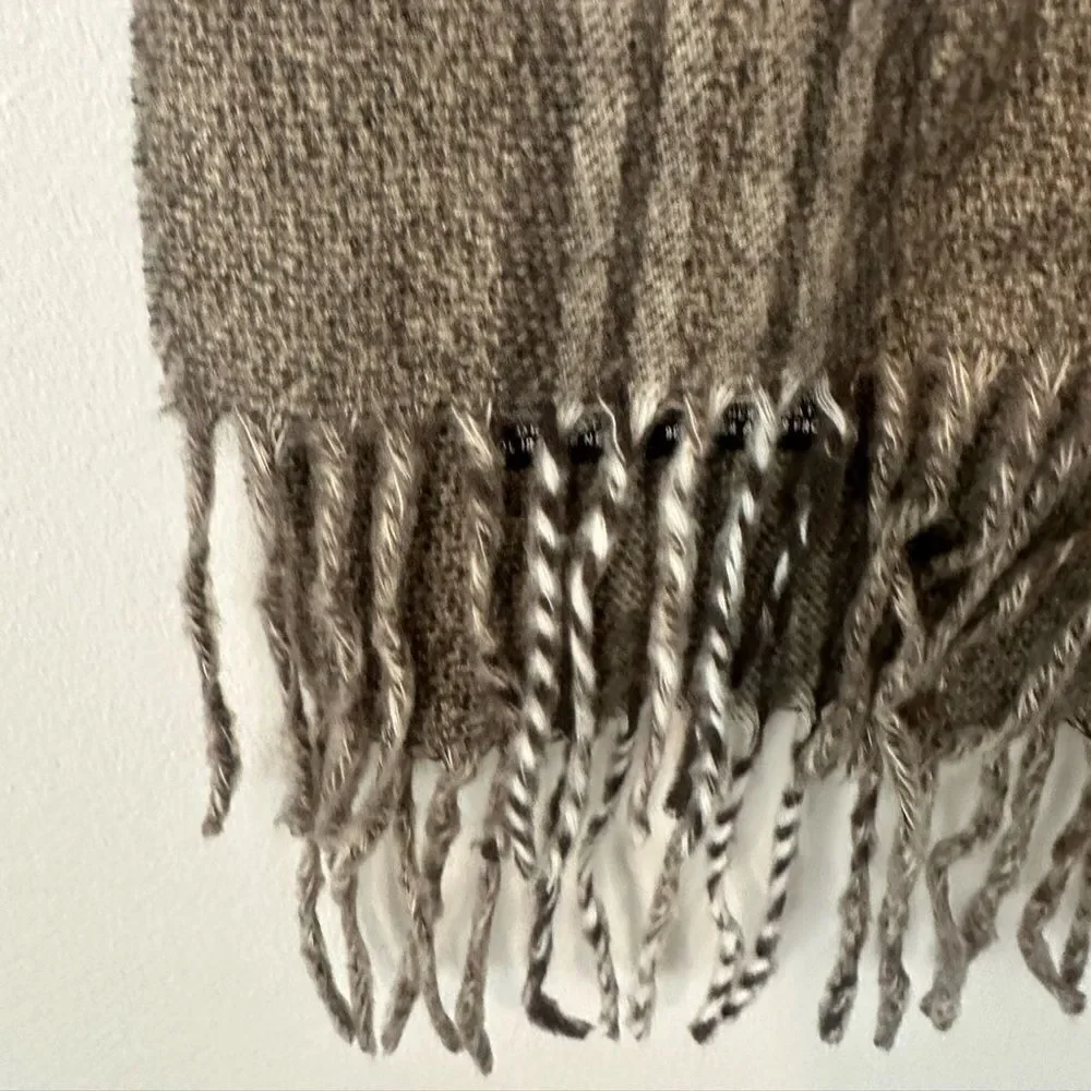 Black Brown 1826 Plaid Scarf
